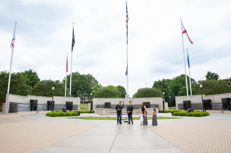 Military Retirement Ceremony Photographer Huntsville Alabama