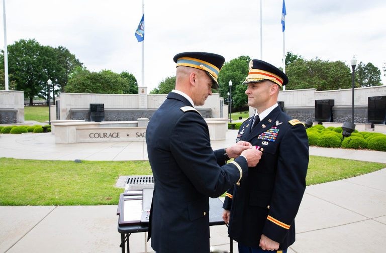 Military Retirement Ceremony Photographer Huntsville Alabama