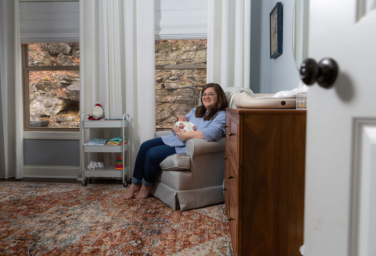 Newborn Lifestyle Photography Huntsville Alabama